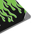 Green Flames Laptop Skins